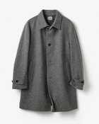 【ドゥクラッセ/DoCLASSE / MEN】の柔らか起毛ウール混ステンカラーコート チャコール|ID: prp329100004755766 ipo3291000000034399607