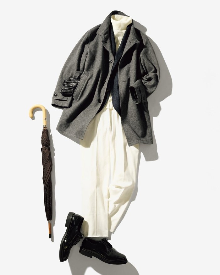 【ドゥクラッセ/DoCLASSE / MEN】の柔らか起毛ウール混ステンカラーコート インテリア・キッズ・メンズ・レディースファッション・服の通販 founy(ファニー) https://founy.com/ ファッション Fashion メンズファッション Fashion for Men フォーマル Formal, Dressy ポケット Pocket, Pocket Detail メンズ Men's, Menswear リラックス Relax, Relaxed Fit エレガント 上品 Elegant 軽量 Lightweight, Ultra Light |ID: prp329100004755766 ipo3291000000035063205