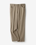 【ドゥクラッセ/DoCLASSE / MEN】のソフトサーモ千鳥柄セミワイドスラックス ブラウン千鳥|ID: prp329100004755773 ipo3291000000034399650