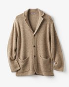 【ドゥクラッセ/DoCLASSE / MEN】のジャカード柔らかカーディガンジャケット ベージュミックス|ID: prp329100004755774 ipo3291000000034399655