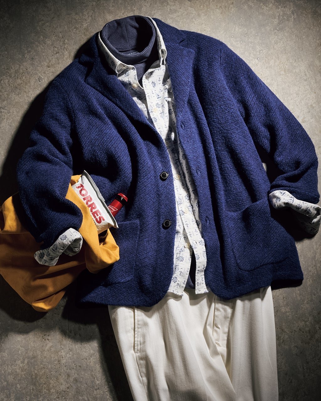 【ドゥクラッセ/DoCLASSE / MEN】のジャカード柔らかカーディガンジャケット インテリア・キッズ・メンズ・レディースファッション・服の通販 founy(ファニー) ファッション Fashion メンズファッション Fashion for Men アクリル Acrylic Material カーディガン Cardigan, Knitwear ジャカード/ジャガード Jacquard, Woven Pattern ジャケット Jacket, Outerwear ダブル Double, Double-Breasted ベスト Vest, Waistcoat メンズ Men's, Menswear エレガント 上品 Elegant ロイヤルブルー|ID: prp329100004755774 ipo3291000000034399656