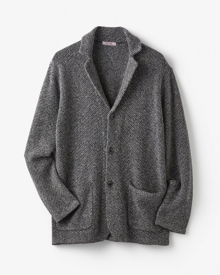 【ドゥクラッセ/DoCLASSE / MEN】のジャカード柔らかカーディガンジャケット インテリア・キッズ・メンズ・レディースファッション・服の通販 founy(ファニー) https://founy.com/ ファッション Fashion メンズファッション Fashion for Men アクリル Acrylic Material カーディガン Cardigan, Knitwear ジャカード／ジャガード Jacquard, Woven Pattern ジャケット Jacket, Outerwear ダブル Double, Double-Breasted ベスト Vest, Waistcoat メンズ Men's, Menswear エレガント 上品 Elegant |ID: prp329100004755774 ipo3291000000034618698