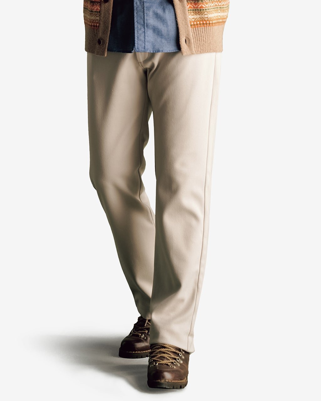 【ドゥクラッセ/DoCLASSE / MEN】の高性能ウォームジャージパンツ脚長ストレート インテリア・キッズ・メンズ・レディースファッション・服の通販 founy(ファニー) 　ファッション　Fashion　メンズファッション　Fashion for Men　ボトムス　Bottoms　ジーンズ　Jeans, Denim Pants　ストレート　Straight, Straight Cut　パターン　Pattern, Design Print　メンズ　Men's, Menswear　洗える　Machine Washable　エクルー|ID: prp329100004755779 ipo3291000000034399684