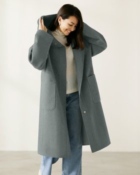 【ドゥクラッセ/DoCLASSE】 カシミヤ混ウールリバー・リバーフードコート人気、トレンドファッション・服の通販 founy(ファニー) ファッション Fashion レディースファッション Fashion for Women アウター Coat / Outerwear Collection コート・ロングコート・ピーコート Long Coats, Peacoats & More スペシャル Special, Limited Edition 定番 Standard, Basic Item なめらか Smooth, Silky Texture ビッグ Big, Oversized フォルム Silhouette, Form ラグジュアリー Luxury, Elegant エレガント 上品 Elegant ビジネス 仕事 通勤 Business / Work / Commuting |ID:prp329100004756932