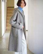 【ドゥクラッセ/DoCLASSE】のカシミヤ混ウールリバー・リバーフードコート 人気、トレンドファッション・服の通販 founy(ファニー) ファッション Fashion レディースファッション Fashion for Women アウター Coat / Outerwear Collection コート・ロングコート・ピーコート Long Coats, Peacoats & More スペシャル Special, Limited Edition 定番 Standard, Basic Item なめらか Smooth, Silky Texture ビッグ Big, Oversized フォルム Silhouette, Form ラグジュアリー Luxury, Elegant エレガント 上品 Elegant ビジネス 仕事 通勤 Business / Work / Commuting thumbnail グレーパターン|ID: prp329100004756932 ipo3291000000034411348