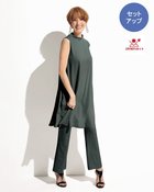 【ドゥクラッセ/DoCLASSE】のUVスラブ・チュニック&パンツセット 人気、トレンドファッション・服の通販 founy(ファニー) ファッション Fashion レディースファッション Fashion for Women パンツ Pants & Trousers チュニック Tunic, Long Top thumbnail カーキグレー|ID: prp329100004758115 ipo3291000000034425371