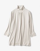 【ドゥクラッセ/DoCLASSE】のUVスラブ・ハイネック7分袖/無地 人気、トレンドファッション・服の通販 founy(ファニー) ファッション Fashion レディースファッション Fashion for Women トップス・カットソー Cut & Sew Tops シャツ・ブラウス・オフィスカジュアル Elegant Blouses & Button-Ups ロングTシャツ・Tシャツ Longline T-Shirts & Tees カットソー・ベーシックTシャツ Cut-and-Sewn Tops / Stretch Tees & Basics エレガント 上品 Elegant カットソー Cut and Sewn Top ギャザー Gathered, Ruffled ハイネック High Neck, Mock Neck 春 Spring 無地 Plain, Solid Color thumbnail ストーン|ID: prp329100004759080 ipo3291000000034434961