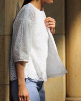 【ドゥクラッセ/DoCLASSE】の総レース・グログランシャツジャケット 人気、トレンドファッション・服の通販 founy(ファニー) ファッション Fashion レディースファッション Fashion for Women アウター Coat / Outerwear Collection レディースジャケット・軽アウター Jackets オーガンジー Organza Fabric グログラン Grosgrain, Grosgrain Ribbon ジャケット Jacket, Outerwear スカラップ Scallop, Scalloped Edge チュール Tulip, Tulip Motif レース Lace, Lace Fabric 人気 Popular, Best Seller 秋 Autumn |ID:prp329100004765947