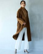 【ドゥクラッセ/DoCLASSE】のカシミヤ混ウールリバー/チェスターコート 人気、トレンドファッション・服の通販 founy(ファニー) ファッション Fashion レディースファッション Fashion for Women アウター Coat / Outerwear Collection コート・ロングコート・ピーコート Long Coats, Peacoats & More チェスターコート・ロング丈アウター Chester Coats / Chesterfield Long Coats チェスターコート Chester Coat, Long Coat 雑誌 Magazine, Fashion Magazine thumbnail キャメル|ID: prp329100004766755 ipo3291000000034516155