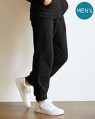 【ヌックル/Nukle】のNukle・MENSテディジョガーパンツ 人気、トレンドファッション・服の通販 founy(ファニー) ファッション Fashion レディースファッション Fashion for Women パンツ Pants & Trousers なめらか Smooth, Silky Texture セットアップ Set-Up, Coordinated Outfit パーカー Hoodie, Parka thumbnail ブラック|ID: prp329100004768480 ipo3291000000034537240