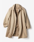 【ドゥクラッセ/DoCLASSE / MEN】のシャンブレーギャバ・ステンカラー2wayコート ベージュ|ID: prp329100004769399 ipo3291000000034545388