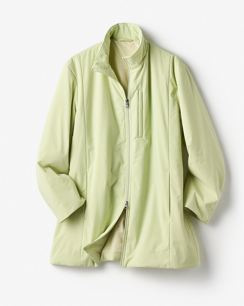 【ドゥクラッセ/DoCLASSE / MEN】のマジカルサーモ・Airライト・パッカブルコート インテリア・キッズ・メンズ・レディースファッション・服の通販 founy(ファニー) ファッション Fashion メンズファッション Fashion for Men 新作・新入荷 New Arrivals / New In コンパクト Compact, Small Size シンプル Simple, Minimal スタンド Stand Collar, Upright Stand ポケット Pocket, Pocket Detail メンズ Men's, Menswear 軽量 Lightweight, Ultra Light ミントグリーン|ID: prp329100004775662 ipo3291000000034618653