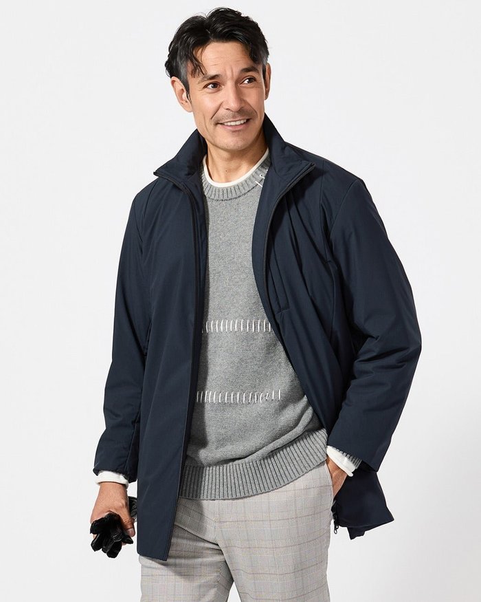 【ドゥクラッセ/DoCLASSE / MEN】のマジカルサーモ・Airライト・パッカブルコート インテリア・キッズ・メンズ・レディースファッション・服の通販 founy(ファニー) https://founy.com/ ファッション Fashion メンズファッション Fashion for Men 新作・新入荷 New Arrivals / New In コンパクト Compact, Small Size シンプル Simple, Minimal スタンド Stand Collar, Upright Stand ポケット Pocket, Pocket Detail メンズ Men's, Menswear 軽量 Lightweight, Ultra Light |ID: prp329100004775662 ipo3291000000034675389