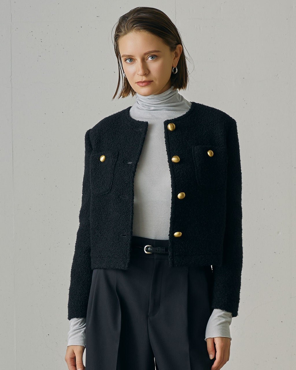 【ドゥクラッセ/DoCLASSE】のカシミヤシルク混・タートルネック インテリア・キッズ・メンズ・レディースファッション・服の通販 founy(ファニー) 　ファッション　Fashion　レディースファッション　Fashion for Women　トップス・カットソー　Cut & Sew Tops　シャツ・ブラウス・オフィスカジュアル　Elegant Blouses & Button-Ups　タートルネック・ハイネックトップス　Turtlenecks & High-Neck Tops　新作・新入荷　New Arrivals / New In　インナー　Innerwear　シアー　Sheer, See-Through　シルク　Silk, 100% Silk　ジャケット　Jacket, Outerwear　タートルネック　Turtleneck, High Neck　A/W・秋冬　Autumn/Winter　ライトグレー|ID: prp329100004780178 ipo3291000000034675374