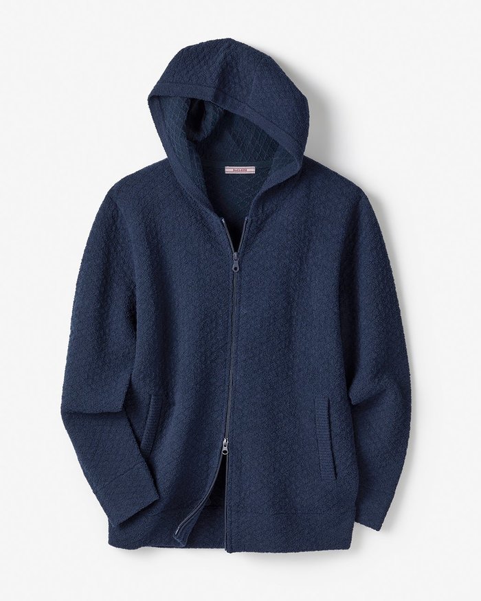 【ドゥクラッセ/DoCLASSE / MEN】のモールヤーンフルジップパーカ インテリア・キッズ・メンズ・レディースファッション・服の通販 founy(ファニー) https://founy.com/ ファッション Fashion メンズファッション Fashion for Men 新作・新入荷 New Arrivals / New In カーディガン Cardigan, Knitwear ジャカード/ジャガード Jacquard, Woven Pattern フィット Fit, Slim Fit メンズ Men's, Menswear モコモコ Fuzzy, Fluffy |ID: prp329100004780180 ipo3291000000034675377