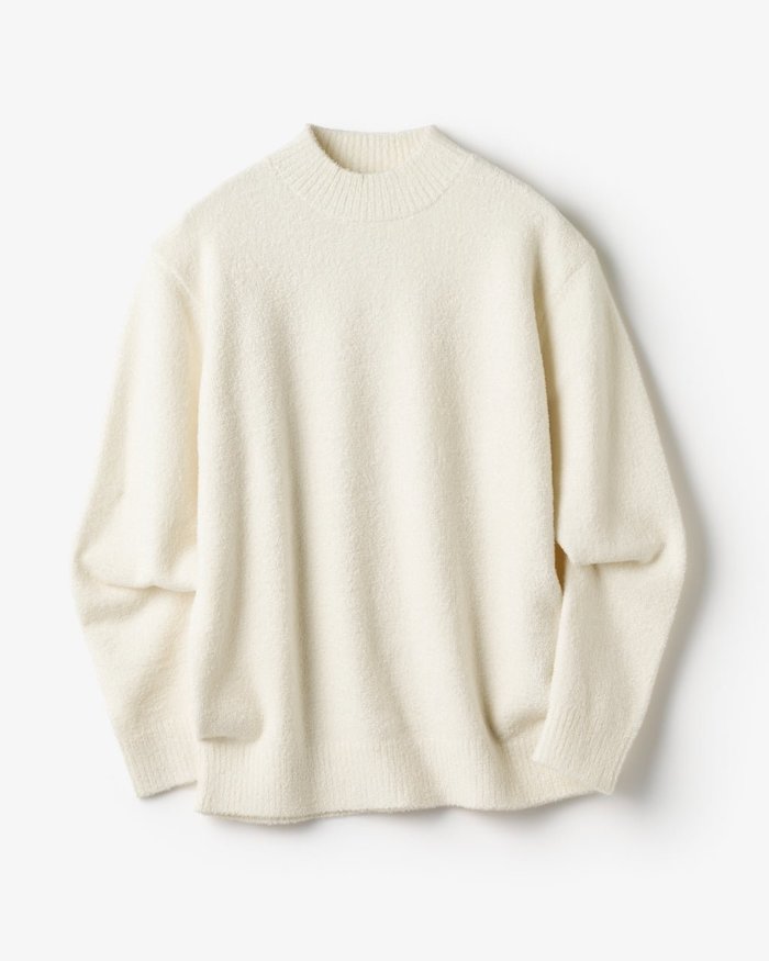 【ドゥクラッセ/DoCLASSE / MEN】の柔らか新触感モール糸ニット・ハイネック インテリア・キッズ・メンズ・レディースファッション・服の通販 founy(ファニー) https://founy.com/ ファッション Fashion メンズファッション Fashion for Men アクリル Acrylic Material ストレッチ Stretch, Stretchy Fabric セーター Sweater, Knitwear ハイネック High Neck, Mock Neck メンズ Men's, Menswear |ID: prp329100004780919 ipo3291000000034686233