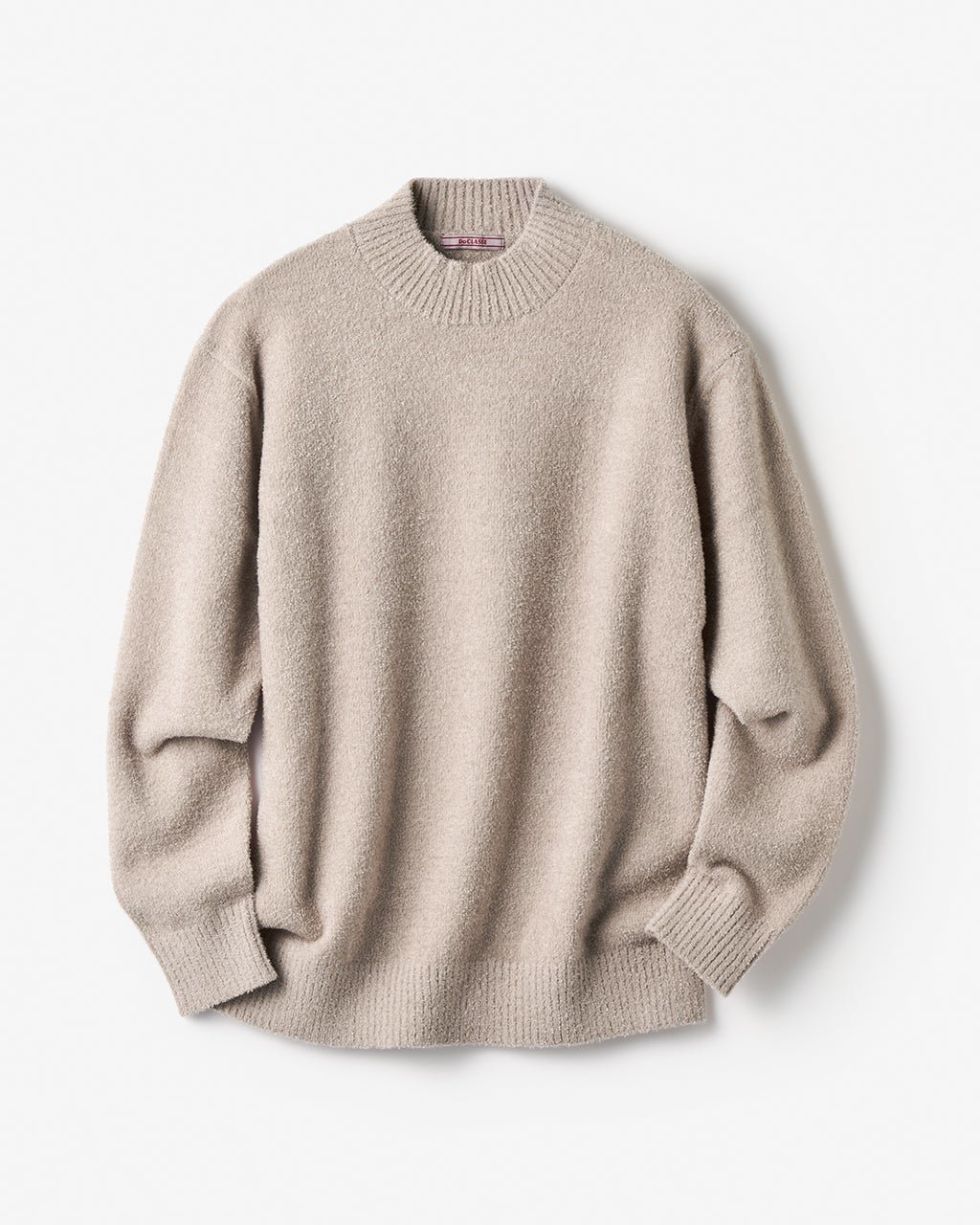 【ドゥクラッセ/DoCLASSE / MEN】の柔らか新触感モール糸ニット・ハイネック インテリア・キッズ・メンズ・レディースファッション・服の通販 founy(ファニー) ファッション Fashion メンズファッション Fashion for Men アクリル Acrylic Material ストレッチ Stretch, Stretchy Fabric セーター Sweater, Knitwear ハイネック High Neck, Mock Neck メンズ Men's, Menswear グレージュ|ID: prp329100004780919 ipo3291000000034686235