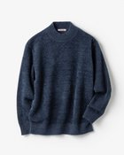 【ドゥクラッセ/DoCLASSE / MEN】の柔らか新触感モール糸ニット・ハイネック ミッドナイトブルー|ID: prp329100004780919 ipo3291000000034686237