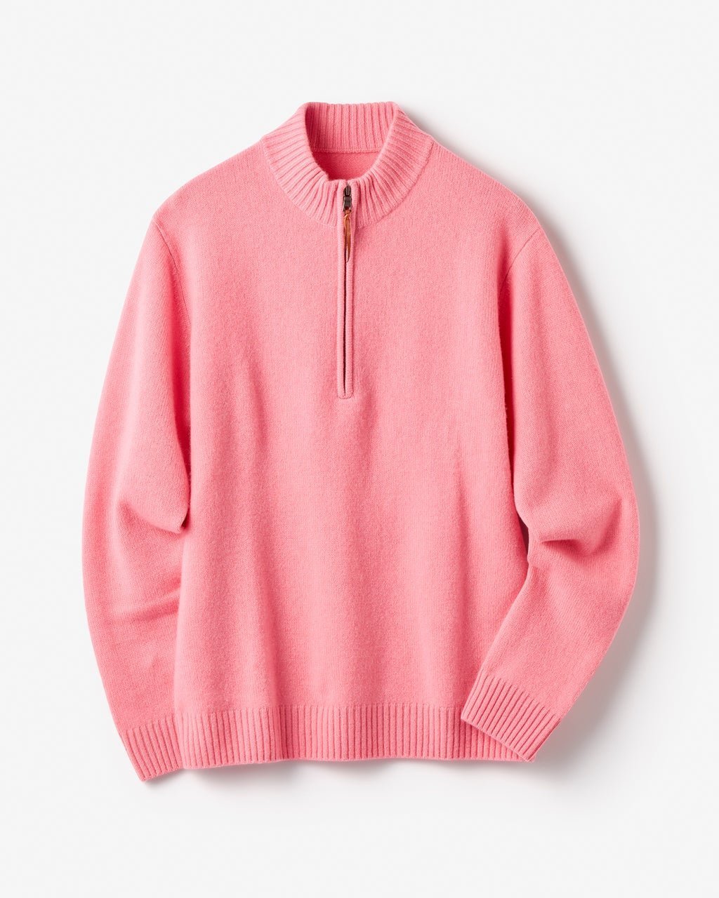 【ドゥクラッセ/DoCLASSE / MEN】の厳選ピュアカシミヤ・ハーフジップ インテリア・キッズ・メンズ・レディースファッション・服の通販 founy(ファニー) ファッション Fashion メンズファッション Fashion for Men ジップ Zip, Zipper セーター Sweater, Knitwear メンズ Men's, Menswear ピンク|ID: prp329100004780920 ipo3291000000034686242
