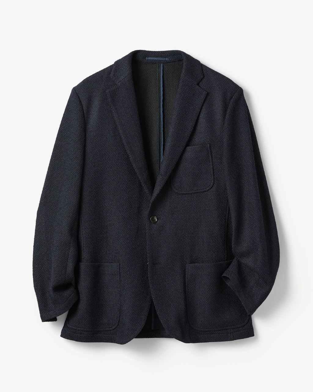 【ドゥクラッセ/DoCLASSE / MEN】の尾州の匠・ラッセル編みニットジャケット インテリア・キッズ・メンズ・レディースファッション・服の通販 founy(ファニー) 　ファッション　Fashion　メンズファッション　Fashion for Men　ジャケット　Jacket, Outerwear　ストライプ　Stripe, Striped Pattern　ストレッチ　Stretch, Stretchy Fabric　ベスト　Vest, Waistcoat　ポケット　Pocket, Pocket Detail　メンズ　Men's, Menswear　ラッセル　Raschel, Raschel Lace　新作・新入荷　New Arrivals / New In　ネイビー|ID: prp329100004780921 ipo3291000000034686250