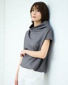 【ドゥクラッセ/DoCLASSE】のモダンアシメタック・ロングトップス 人気、トレンドファッション・服の通販 founy(ファニー) ファッション Fashion レディースファッション Fashion for Women トップス・カットソー Cut & Sew Tops シャツ・ブラウス・オフィスカジュアル Elegant Blouses & Button-Ups エレガント 上品 Elegant モダン Modern, Contemporary thumbnail グレー|ID: prp329100004781985 ipo3291000000034696700
