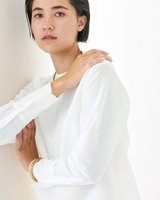 【ドゥクラッセ/DoCLASSE】のシアージャカード・プルオーバー 人気、トレンドファッション・服の通販 founy(ファニー) ファッション Fashion レディースファッション Fashion for Women トップス・カットソー Cut & Sew Tops シャツ・ブラウス・オフィスカジュアル Elegant Blouses & Button-Ups カジュアルプルオーバー・ニットトップス Pullovers & Knit Tops / Casual Pullovers |ID:prp329100004782799