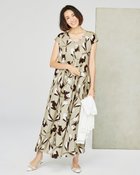 【ドゥクラッセ/DoCLASSE】のUVスラブ・フレアワンピース/柄長め丈 人気、トレンドファッション・服の通販 founy(ファニー) ファッション Fashion レディースファッション Fashion for Women ワンピース Dresses スマート Smart, Elegant フレア Flare, Flared フロント Front, Front Design プリント Print, Printed Pattern 人気 Popular, Best Seller 夏 Summer 旅行 Travel 無地 Plain, Solid Color thumbnail グレーベージュパターン|ID: prp329100004791778 ipo3291000000034768645