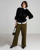 【ドゥクラッセ/DoCLASSE】のジャカード編み・幾何柄ニットパンツ 人気、トレンドファッション・服の通販 founy(ファニー) ファッション Fashion レディースファッション Fashion for Women パンツ Pants & Trousers おすすめ Recommended / Our Picks ジャカード／ジャガード Jacquard, Woven Pattern A/W・秋冬 Autumn/Winter thumbnail ブラウン|ID: prp329100004791780 ipo3291000000035222403