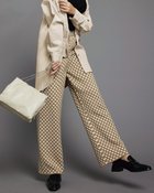 【ドゥクラッセ/DoCLASSE】のジャカード編み・幾何柄ニットパンツ 人気、トレンドファッション・服の通販 founy(ファニー) ファッション Fashion レディースファッション Fashion for Women パンツ Pants & Trousers おすすめ Recommended / Our Picks ジャカード／ジャガード Jacquard, Woven Pattern A/W・秋冬 Autumn/Winter thumbnail キャメル|ID: prp329100004791780 ipo3291000000035222405