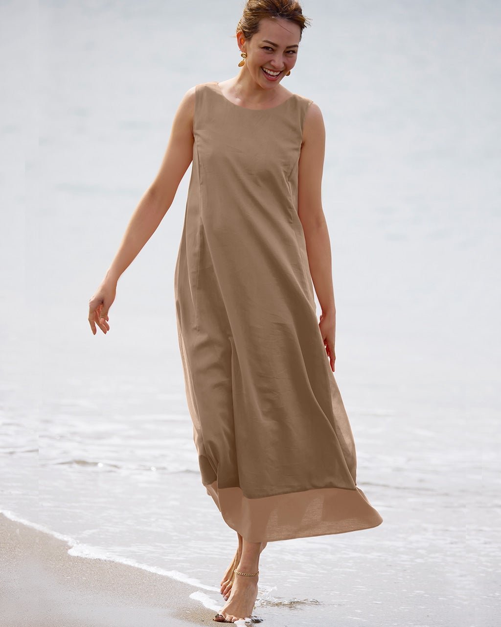 【ドゥクラッセ/DoCLASSE】のコットンボイル・テントラインワンピース 人気、トレンドファッション・服の通販 founy(ファニー) 　ファッション　Fashion　レディースファッション　Fashion for Women　ワンピース　Dresses　シンプル　Simple, Minimal　夏　Summer　 other-1|ID: prp329100004796215 ipo3291000000034797241