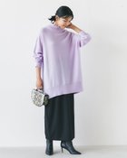 【ドゥクラッセ/DoCLASSE】のウールカシミヤ・ハイネックチュニック 人気、トレンドファッション・服の通販 founy(ファニー) ファッション Fashion レディースファッション Fashion for Women トップス・カットソー Cut & Sew Tops ニット Knit Tops & Sweaters なめらか Smooth, Silky Texture ジャケット Jacket, Outerwear セーター Sweater, Knitwear thumbnail ライラック|ID: prp329100004797457 ipo3291000000034807886