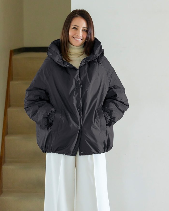 【ドゥクラッセ/DoCLASSE】のコクーンフォルム・スタンドカラーダウン インテリア・キッズ・メンズ・レディースファッション・服の通販 founy(ファニー) https://founy.com/ ファッション Fashion レディースファッション Fashion for Women ジャケット Jacket, Outerwear スピンドル Spindle, Drawcord ダウン Down, Puffer フォルム Silhouette, Form 防寒 Cold Protection, Winter-Ready |ID: prp329100004798781 ipo3291000000034818036