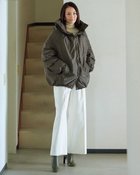 【ドゥクラッセ/DoCLASSE】のコクーンフォルム・スタンドカラーダウン チャコール|ID: prp329100004798781 ipo3291000000034818038