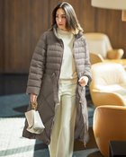 【ドゥクラッセ/DoCLASSE】のスタンドカラー・ダウンコート 人気、トレンドファッション・服の通販 founy(ファニー) ファッション Fashion レディースファッション Fashion for Women アウター Coat / Outerwear Collection コート・ロングコート・ピーコート Long Coats, Peacoats & More ダウンジャケット・軽量ダウン Warm & Lightweight Down Jackets キルティング Quilted, Quilting スタンド Stand Collar, Upright Stand ダウン Down, Puffer トレンド Trend, Trending Now パターン Pattern, Design Print フィット Fit, Slim Fit フォルム Silhouette, Form thumbnail チャコール|ID: prp329100004798783 ipo3291000000034818045
