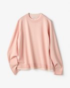 【ドゥクラッセ/DoCLASSE】のストレッチニット・リブ配色クルーネック ライトピンク|ID: prp329100004808831 ipo3291000000034899688