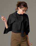 【ドゥクラッセ/DoCLASSE】のハイネックアンサンブル・シルクフィール ブラック|ID: prp329100004814878 ipo3291000000034971807