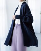 【ドゥクラッセ/DoCLASSE】のスーパーファインメリノ・カシミヤ混コーディガン 人気、トレンドファッション・服の通販 founy(ファニー) ファッション Fashion レディースファッション Fashion for Women アウター Coat / Outerwear Collection コート・ロングコート・ピーコート Long Coats, Peacoats & More なめらか Smooth, Silky Texture カーディガン Cardigan, Knitwear コーディガン Coatigan, Knit Coat ミックス Mix, Mixed Style thumbnail ネイビー|ID: prp329100004814883 ipo3291000000034971824