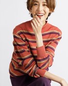 【ドゥクラッセ/DoCLASSE】のハイツイストニット・ハイネック 人気、トレンドファッション・服の通販 founy(ファニー) ファッション Fashion レディースファッション Fashion for Women トップス・カットソー Cut & Sew Tops ニット Knit Tops & Sweaters セーター Sweater, Knitwear ツイード Twill, Twill Weave エレガント 上品 Elegant ビジネス 仕事 通勤 Business / Work / Commuting thumbnail オレンジパターン|ID: prp329100004818251 ipo3291000000035005367
