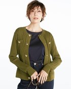 【ドゥクラッセ/DoCLASSE】のダブルリブニット・ボタンカーディガン 人気、トレンドファッション・服の通販 founy(ファニー) ファッション Fashion レディースファッション Fashion for Women トップス・カットソー Cut & Sew Tops ニット Knit Tops & Sweaters カーディガン・羽織り Layered Style Cardigans アンサンブル Ensemble Set セーター Sweater, Knitwear モダン Modern, Contemporary thumbnail カーキ|ID: prp329100004819136 ipo3291000000035014038