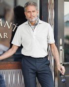 【ドゥクラッセ/DoCLASSE / MEN】のリネン混スラブパイルポロ 人気、トレンドファッション・服の通販 founy(ファニー) ファッション Fashion メンズファッション Fashion for Men トップス・カットソー Cut & Sew Tops メンズシャツ Shirts ポロシャツ / きれいめカジュアルスタイル Polo Shirts メンズ Men's, Menswear リネン Linen, Linen Fabric thumbnail ホワイト|ID: prp329100004819137 ipo3291000000035014050