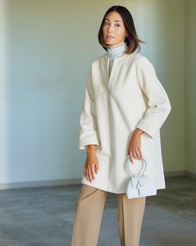 【ドゥクラッセ/DoCLASSE】 ループニードル・カフタンチュニック人気、トレンドファッション・服の通販 founy(ファニー) ファッション Fashion レディースファッション Fashion for Women トップス・カットソー Cut & Sew Tops インナー Innerwear チュニック Tunic, Long Top モダン Modern, Contemporary ループ Loop, Loop Knit |ID:prp329100004825690