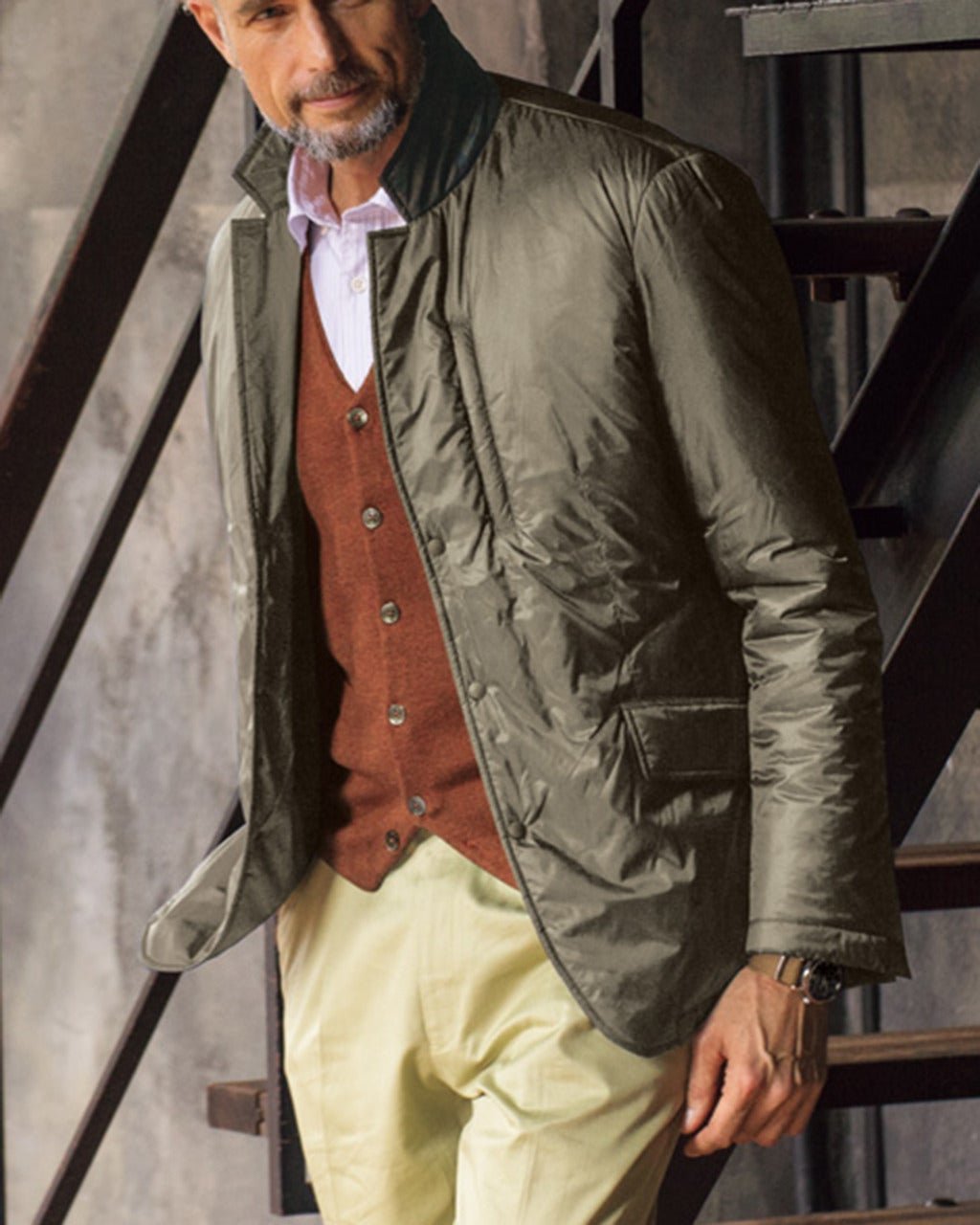 【ドゥクラッセ/DoCLASSE / MEN】のハイブリッド中綿・ライトジャケット インテリア・キッズ・メンズ・レディースファッション・服の通販 founy(ファニー) 　ファッション　Fashion　メンズファッション　Fashion for Men　ジャケット　Jacket, Outerwear　ベスト　Vest, Waistcoat　メンズ　Men's, Menswear　冬　Winter / This Winter　軽量　Lightweight, Ultra Light　トープ|ID: prp329100004826469 ipo3291000000035117393