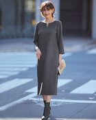 【ドゥクラッセ/DoCLASSE】のウォッシャブル・キーネックワンピース 人気、トレンドファッション・服の通販 founy(ファニー) ファッション Fashion レディースファッション Fashion for Women ワンピース Dresses オケージョン Occasion Wear ジャケット Jacket, Outerwear ストレッチ Stretch, Stretchy Fabric セットアップ Set-Up, Coordinated Outfit フェイス Face, Facial Design ポケット Pocket, Pocket Detail エレガント 上品 Elegant ビジネス 仕事 通勤 Business / Work / Commuting thumbnail グレー|ID: prp329100004826471 ipo3291000000035117402