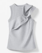 【ドゥクラッセ/DoCLASSE】のオクタダブルクロス・アシメフリルトップス 人気、トレンドファッション・服の通販 founy(ファニー) ファッション Fashion レディースファッション Fashion for Women トップス・カットソー Cut & Sew Tops カットソー Cut and Sewn Top シルク Silk, 100% Silk スマート Smart, Elegant タイトスカート Pencil Skirt, Tight Skirt パーティ Party, Party Style フォルム Silhouette, Form フリル Frill, Ruffle thumbnail グレー|ID: prp329100004829243 ipo3291000000035148028