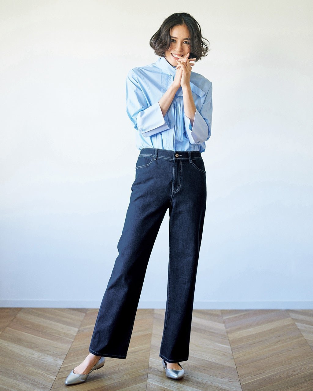 【ドゥクラッセ/DoCLASSE】のエアーストレッチデニム・ストレート 人気、トレンドファッション・服の通販 founy(ファニー) ファッション Fashion レディースファッション Fashion for Women パンツ Pants & Trousers ストレッチ Stretch, Stretchy Fabric デニム Denim, Jeans Material リラックス Relax, Relaxed Fit other-1|ID: prp329100004832949 ipo3291000000035249989