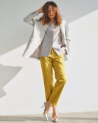 【ドゥクラッセ/DoCLASSE】のミラクルストレッチ・スティックパンツ 人気、トレンドファッション・服の通販 founy(ファニー) ファッション Fashion レディースファッション Fashion for Women パンツ Pants & Trousers 新作・新入荷 New Arrivals / New In おすすめ Recommended / Our Picks カッティング Cutting Detail コンパクト Compact, Small Size ストレート Straight, Straight Cut スリム Slim, Slim Fit センター Center, Center Line パターン Pattern, Design Print ビジネス 仕事 通勤 Business / Work / Commuting thumbnail イエロー|ID: prp329100004834702 ipo3291000000035213636