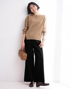 【ドゥクラッセ/DoCLASSE】のミラクルストレッチ・ピンタックワイド68cm 人気、トレンドファッション・服の通販 founy(ファニー) ファッション Fashion レディースファッション Fashion for Women パンツ Pants & Trousers 新作・新入荷 New Arrivals / New In おすすめ Recommended / Our Picks バランス Balance, Style Balance フロント Front, Front Design ワイド Wide, Wide Fit thumbnail ブラック|ID: prp329100004834703 ipo3291000000035213644