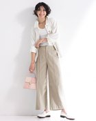 【ドゥクラッセ/DoCLASSE】のミラクルストレッチ・ピンタックワイド68cm 人気、トレンドファッション・服の通販 founy(ファニー) ファッション Fashion レディースファッション Fashion for Women パンツ Pants & Trousers 新作・新入荷 New Arrivals / New In おすすめ Recommended / Our Picks バランス Balance, Style Balance フロント Front, Front Design ワイド Wide, Wide Fit thumbnail ストーン|ID: prp329100004834703 ipo3291000000035213645