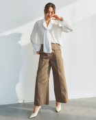 【ドゥクラッセ/DoCLASSE】のミラクルストレッチ・ピンタックワイド68cm 人気、トレンドファッション・服の通販 founy(ファニー) ファッション Fashion レディースファッション Fashion for Women パンツ Pants & Trousers 新作・新入荷 New Arrivals / New In おすすめ Recommended / Our Picks バランス Balance, Style Balance フロント Front, Front Design ワイド Wide, Wide Fit thumbnail ダークベージュ|ID: prp329100004834703 ipo3291000000035213646