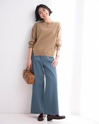 【ドゥクラッセ/DoCLASSE】のミラクルストレッチ・ピンタックワイド64cm 人気、トレンドファッション・服の通販 founy(ファニー) ファッション Fashion レディースファッション Fashion for Women パンツ Pants & Trousers 新作・新入荷 New Arrivals / New In おすすめ Recommended / Our Picks バランス Balance, Style Balance フロント Front, Front Design ワイド Wide, Wide Fit thumbnail ブルー|ID: prp329100004834704 ipo3291000000035213652